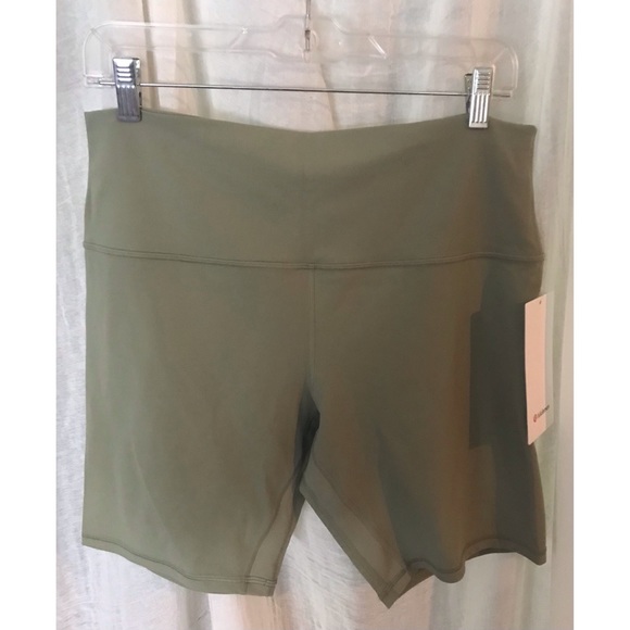 lululemon rosemary green 8” align biker shorts 14 - Picture 5 of 5